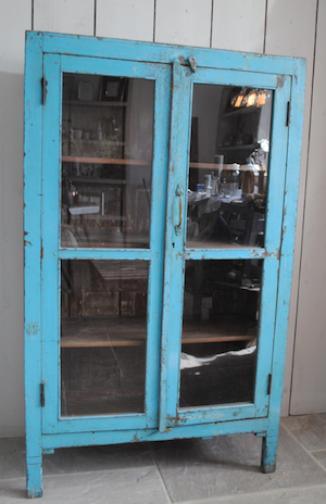 Dev Guy Marvellous Medium Size Glass Fronted Cupboard With